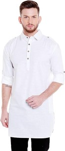 Shalwar Kameez para Hombre, Tela de Algodón Cómoda, Ropa Étnica Elegante, Atuendo de Manga Larga para Cada Temporada - Product Image 3
