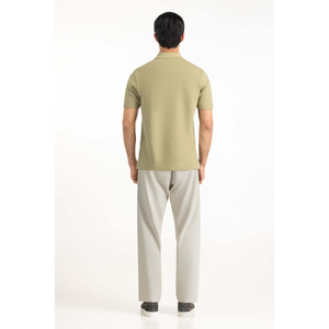 Nouveautés : Polos personnalisés en gros, 100 % coton piqué, manches courtes, anti-plis, pour hommes, avec logo de marque, pour le golf - Product Image 2