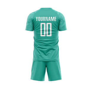 Uniforme de Fútbol Personalizado de Alta Calidad 2026, Servicio OEM, Manga Corta, 100% Poliéster, para Equipos Adultos - Product Image 3