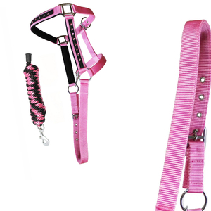Factory Direct Sale Products Nylon Halter Adjustable Nylon Soft Material Customised Logo Horse <b>Halters</b> Cheap Price OEM 2026 - Product Image 5