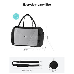 Bolsas de Gimnasio Ligeras y Portátiles, MOQ Bajo, Bolsas de Gimnasio Cómodas, Bolsas de Gimnasio Resistentes, Bolsas de Gimnasio Sostenibles - Product Image 5