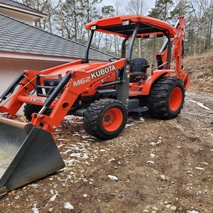 Chargeuse-pelleteuse Kubota M62, 62 CV, légèrement utilisée, seulement 62 heures, excellent état, moteur et boîte de vitesses entièrement fonctionnels - Product Image 1
