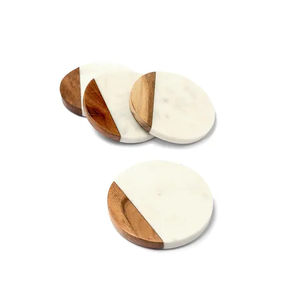 <b>Marble</b> <b>Coaster</b> Mats for Dining Tables Coffee Tables Living Room Customizable <b>Marble</b> <b>Coaster</b> Non-Slip Table Pads - Product Image 2
