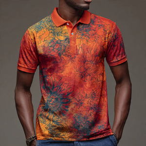 Polo de Verano de Alta Calidad para Hombre, Manga Corta, Sublimado, con Cuello Camisero, Estampado - Product Image 3