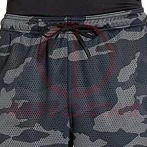 Gym Workout Fitness Sports Custom Logo Men Mesh Shorts Gym Basketball Athletic Streetwear Casual Mesh Men's Shorts - Product Image 4