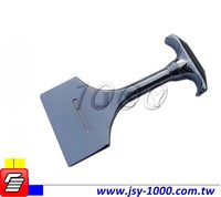 Hochwertiges 3 Zoll breites, industrielles, geschmiedetes, vernickeltes Stahl-Teppich- und Treppenwerkzeug mit gepolstertem Griff, OEM/ODM