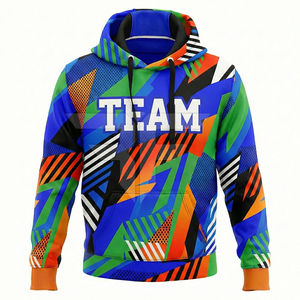 Sudadera con Capucha de Invierno para Hombre de Alta Calidad con Logotipo Personalizado - Mezcla de Algodón, Impresión por Sublimación, Secado Rápido, Transpirable, Tela de 300g, Corte Regular - Product Image 1