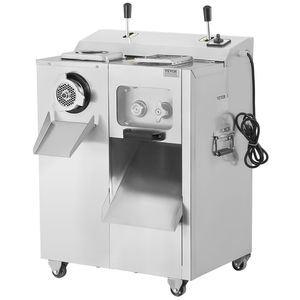 Tritacarne Elettrico 14 Libbre/Min con Affettatrice e Insaccatrice, Lama in Acciaio Inossidabile per Macchina per Salsicce - Product Image 1