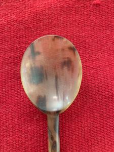 Trendy Servers Tabletop Horn Cutlery New Kitchen Tools Natural Horn Serving <b>Spoon</b> Flatware Dinnerware Tableware Cutlery - Product Image 2