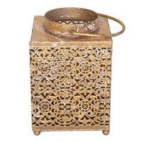 Lámpara de Mesa de Hierro Forjado Marroquí Amson de la Mejor Calidad, Hecha a Mano, con Recubrimiento en Polvo, Personalizable, para Hogar, Hotel, Bodas, Navidad