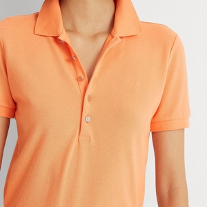Camisetas tipo polo para mujer de corte regular y forma equilibrada, fáciles de moverse en ellas, para uso diario, para adultos. - Product Image 5