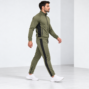 Pantalones de chándal cónicos con capucha para invierno, OEM, personalizados, para hombre, para entrenamiento de fútbol, de punto de alto rendimiento, proveedor de ropa de fútbol - Product Image 5