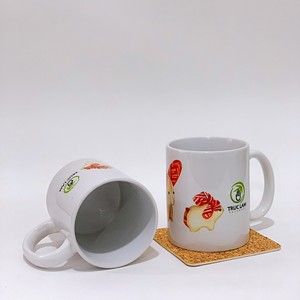 แก้วกาแฟเซรามิกขายส่งจากเวียดนาม รับผลิตแบบ OEM/ODM สำหรับใช้ในบ้าน ร้านกาแฟ สไตล์คลาสสิก ลวดลายสั่งทำได้ เหมาะสำหรับเป็นของขวัญ - Product Image 3