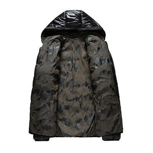 Men Winter Puffer Jacket Custom Logo Outerwear Wholesale Bulk Supply Factory - Product Image 4