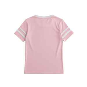 T-shirt Varsity pour jeunes Jack and Jill, col en V, manches courtes, style sportif, doux, confortable, décontracté, vêtements pour enfants, bleu - Product Image 2