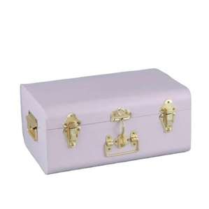 Caja de Metal Nueva con Recubrimiento Amarillo para Uso Doméstico, Portátil y Ligera, para Ropa y Joyería - Product Image 3