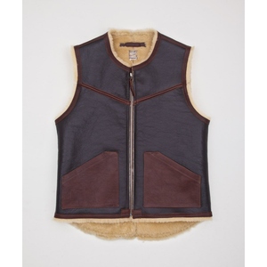 <b>Men</b>’s Brown Leather <b>Vest</b> Sleeveless Biker <b>Waistcoat</b> with Classic Style, Custom Sizes, Colors, Logo and Wholesale Supply - Product Image 1