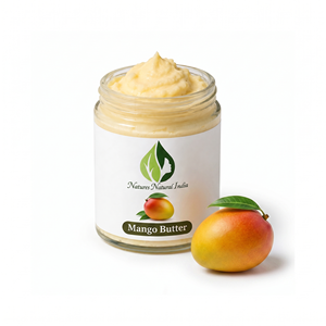 Natures Natural India <b>Mango</b> <b>Butter</b> Organic <b>Body</b> Moisturizer For All Skin Types Adult Use - Product Image 2