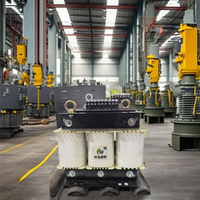 Transformateur de distribution et d'isolement triphasé 30 kVA, bobinage en aluminium, bobine circulaire, noyau en acier au silicium, série TS, CE