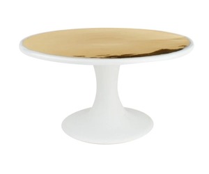 Base Redonda de Madera para Pastel, Base Blanca, Forma Circular, 1 Pieza - Product Image 3