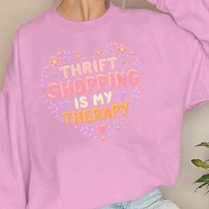 Sweat-shirt en tricot vert à col rond pour femme - Product Image 5