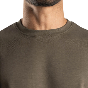 Custom Blank <b>Boxy</b> Fit Oversized Men's Cotton <b>T</b>-<b>Shirts</b> Custom Logo Solid Color Streetwear Style Men <b>Boxy</b> Fit <b>T</b> <b>Shirt</b> - Product Image 6