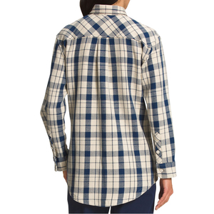 Nuevo Diseño, Camisas de Franela para Mujer, 100% Algodón, Sólidas, Transpirables, Manga Ancha, Casuales, Ecológicas, Servicio OEM - Product Image 3