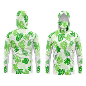 Camiseta de Pesca Personalizada de Secado Rápido con Protección Solar SPF 50+, Jersey Térmico de Manga Larga Sublimado, Ropa de Pesca de Talla Grande - Product Image 2