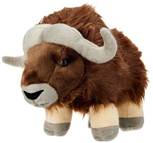 Peluche d'animal en peluche Longhorn Ox, 31 cm-50 cm, pour enfants de 2 à 4 ans, unisexe - Product Image 1