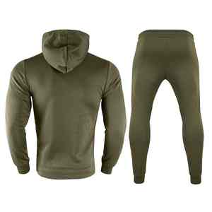 Survêtements de sport en molleton technique de qualité supérieure pour hommes, ensemble deux pièces, coupe classique - Product Image 5