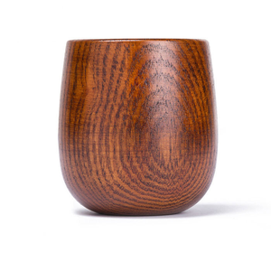 Tasse à thé/café en bois de jujube écologique faite à la main, tasse à lait en bois naturel 50 ml, style vintage moderne, pour la maison ou le bureau - Product Image 5