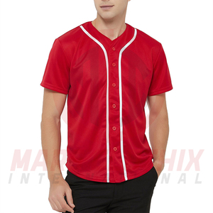 Camiseta de béisbol transpirable para entrenamiento en equipo, fabricación profesional de camisetas deportivas de béisbol con MOQ bajo. - Product Image 3