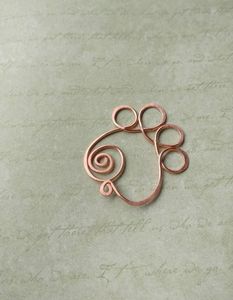 Marcapáginas Artesanal de Cobre para Lectura Diaria, Hecho a Mano con Artesanía Tradicional, Tamaño Personalizable, Diseño Moderno - Product Image 3