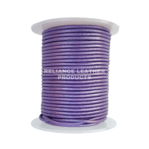 Rollo de Cordón de Cuero Redondo Maina de 2mm para Fabricación de Pulseras y Joyería - Product Image 3