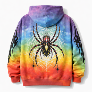 Sudadera con Capucha de Araña Colorida Personalizada al por Mayor, 100% Algodón - Fabricante OEM para Pedidos al por Mayor - Product Image 2