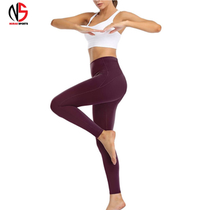Best Selling Women Yoga <b>Legging</b> Set Solid <b>Pattern</b> Customizable Color & Logo Wholesale High Quality Water Resistant 2-Piece Set - Product Image 1