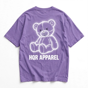 Camiseta Personalizada con Logotipo Impreso Digitalmente en la Parte Delantera, 100% Algodón, Manga Corta, Transpirable, 320g, Corte Regular, Venta al Por Mayor para Hombres y Mujeres, Pedidos al Por Mayor - Product Image 2