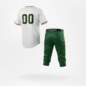 Premium Custom <b>Baseball</b> Uniform Set Men Women Breathable Lightweight Team Jersey Athletic Sportswear Wholesale Supplier - Product Image 3