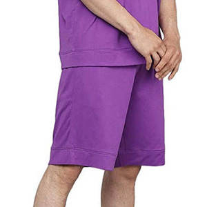 Conjuntos de Camiseta y Pantalones Cortos de Lona Transpirable para Hombre con Logotipo Personalizado Más Vendidos - Product Image 5