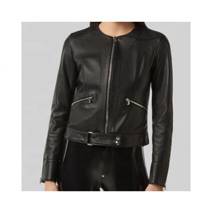 Veste de moto en similicuir pour femme à prix raisonnable, imperméable, coupe-vent, séchage rapide, dernière collection, vêtements d'extérieur élégants et tendance - Product Image 3