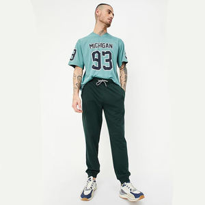 Pantalones Deportivos Unisex Ligeros y Ecológicos al por Mayor, Hechos con una Mezcla Transpirable de Algodón y Poliéster, con Pierna Ajustada - Product Image 2