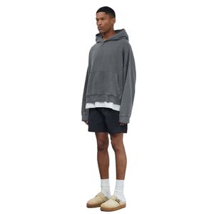 Sweat à capuche de haute qualité en polaire technique, imprimé vintage hip-hop, logo, lourd, pour jeunes, hiver, peluche, nouveaux sweats à capuche, grande taille - Product Image 3