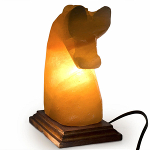 Natural Himalayan Pink <b>Salt</b> Stone Lamp Hand Carved Animal Shapes Organic Crystal Rock <b>Salt</b> Table Light Decorative table lamp - Product Image 6