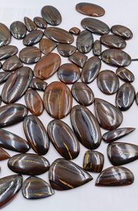 Lote al por mayor de cabujones de jaspe madera natural, jaspe imagen, piedra preciosa suelta pulida para fabricación de joyas - Product Image 4