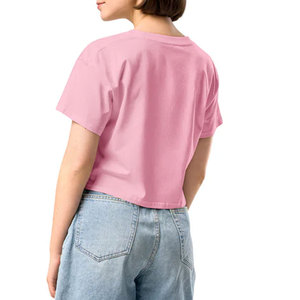 Best Performance High Quality Top Trendy Best Supplier Soft Breathable New Arrival Good Service Custom Logo Print Women Crop Top - Product Image 3