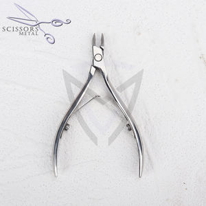 Coupe-cuticules Nghia en acier inoxydable, ensemble de coupe-ongles C-05, mâchoire 16, soins personnels, 10 cm, logo du client - Product Image 1