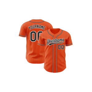 Logo personnalisé Maillot d'entraînement de baseball et softball Ensemble d'uniformes de sport respirants Maillot de baseball à sublimation - Product Image 5