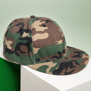Casquette Snapback Camouflage Unisexe Style Urbain Réglable Respirante Polyester Coton Printemps Été Chapeau Décontracté - Product Image 5