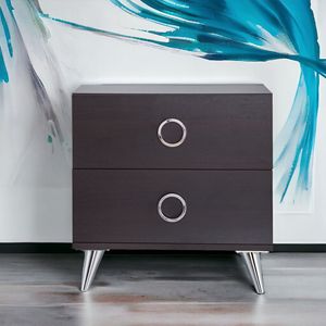 โต๊ะคอนโซลเคลือบสีเอล์มเอสเพรสโซ่ โต๊ะตกแต่งสุดหรูสำหรับตกแต่งบ้าน - Product Image 3