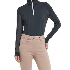 Camiseta de Equitación con Logotipo Personalizado, Tejido Transpirable para Deportes de Verano y Uniformes de Equipo - Product Image 6